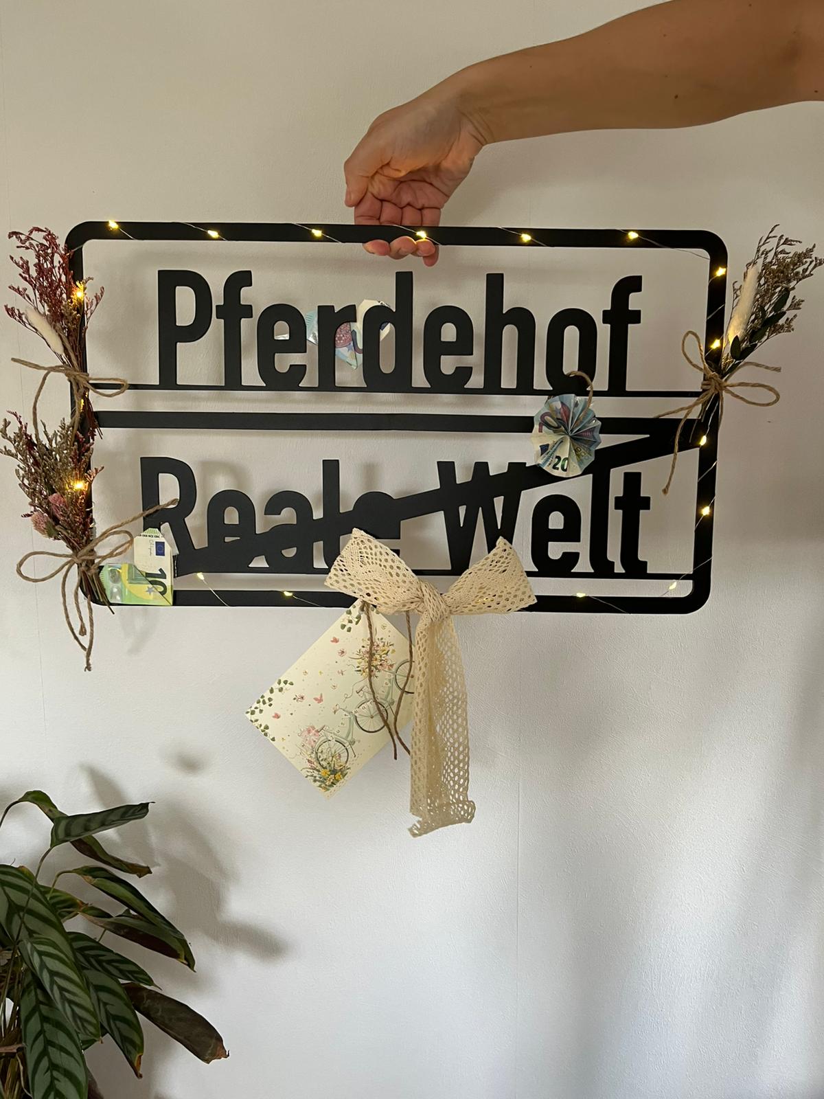 Von der Realen Welt zum Pferdehof