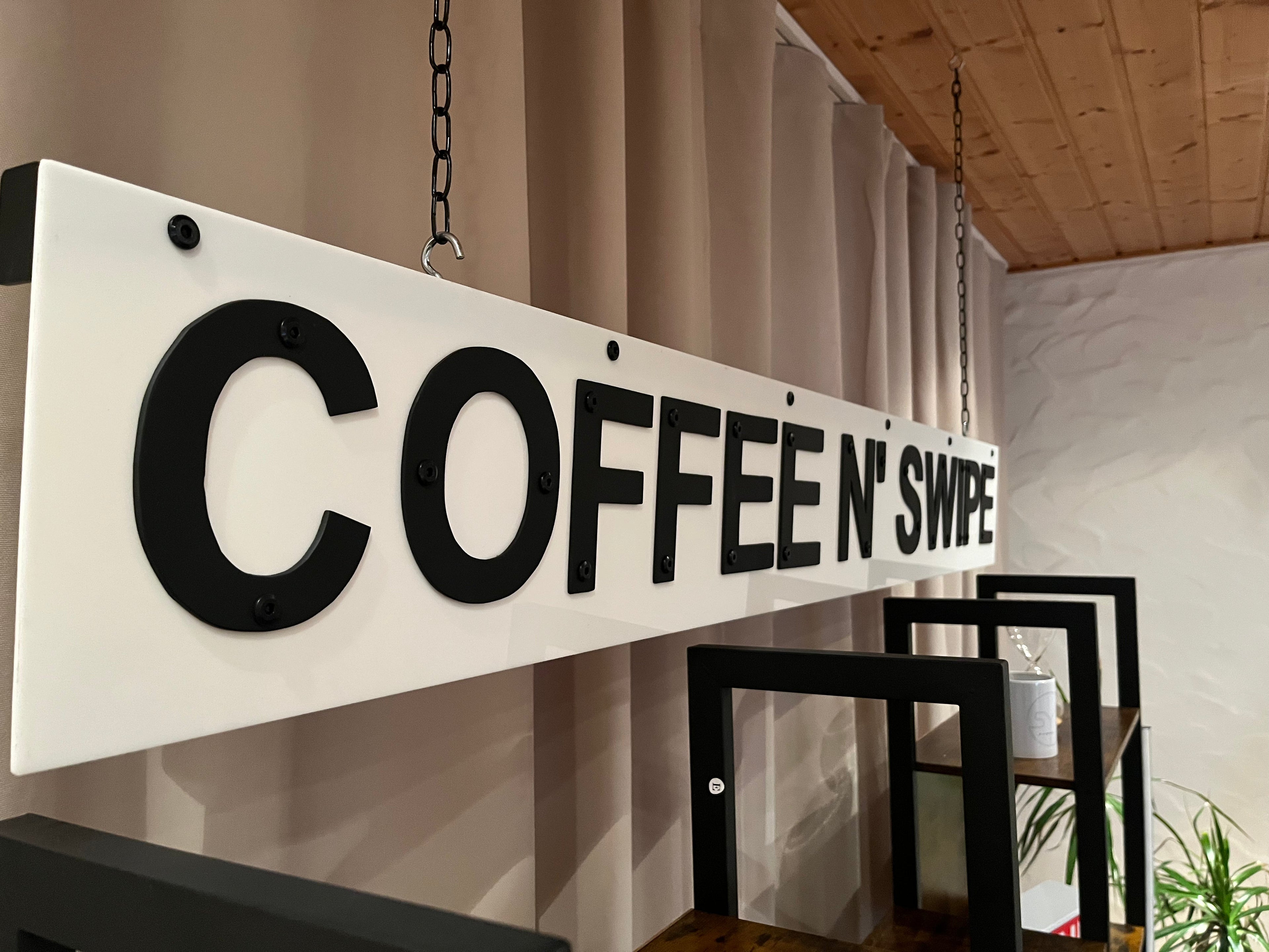 Logo für den Podcast Coffee N' Swipe