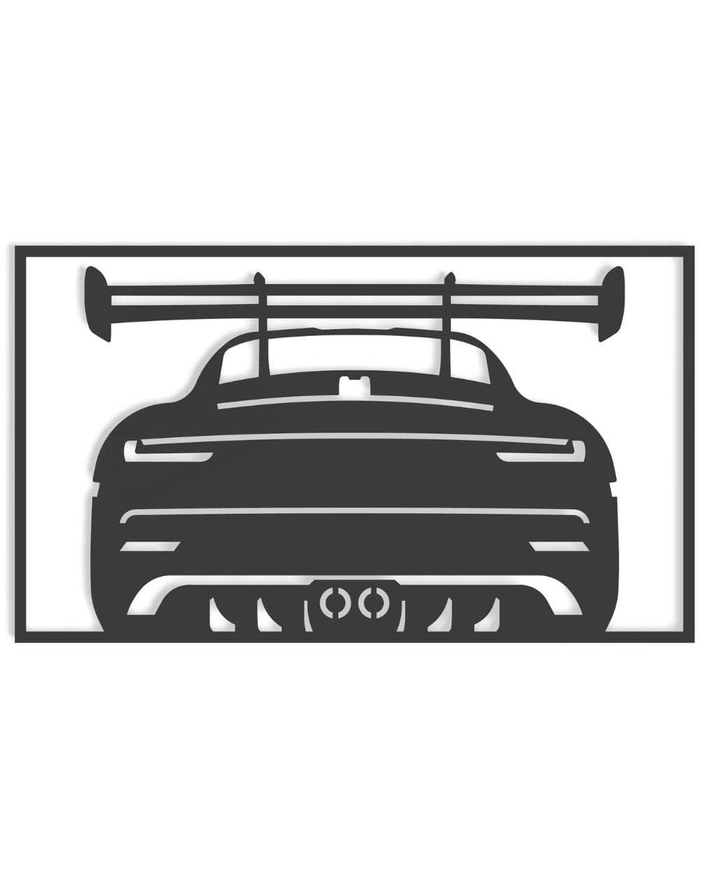 GT3-RS Heckansicht