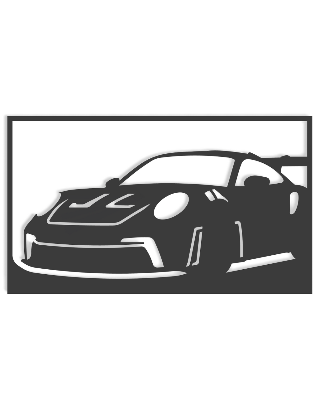 GT3-RS Front-/Seitenansicht