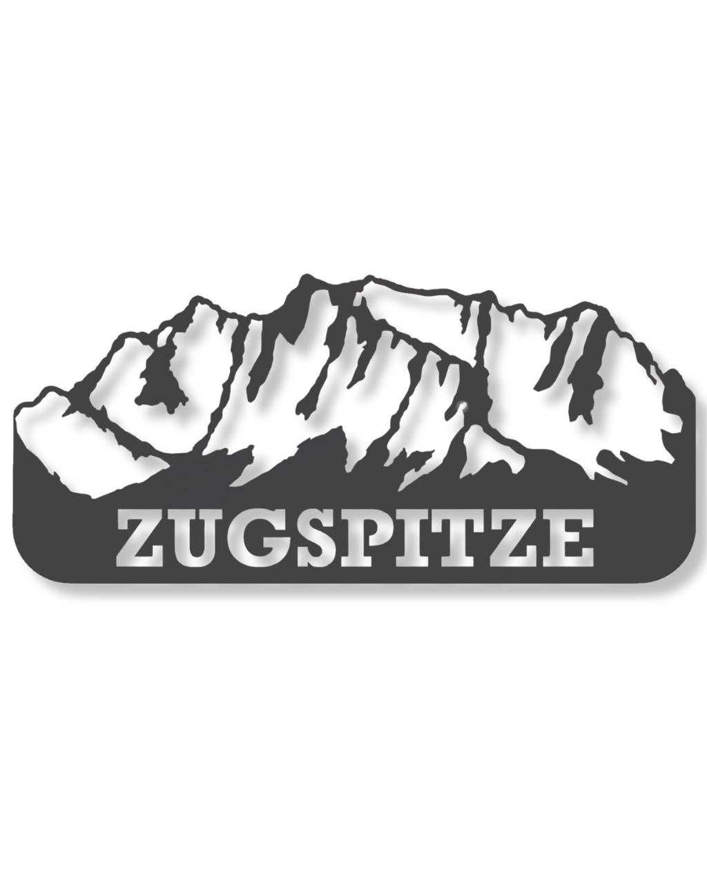 Bergsilhouette - Zugspitze
