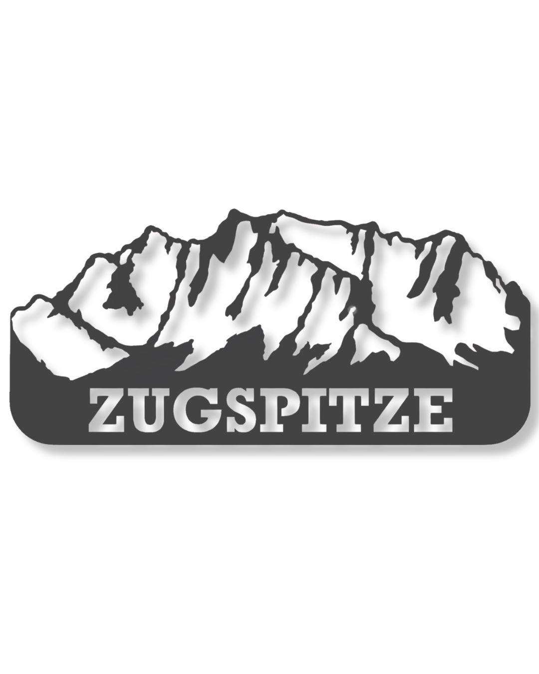 Bergsilhouette - Zugspitze