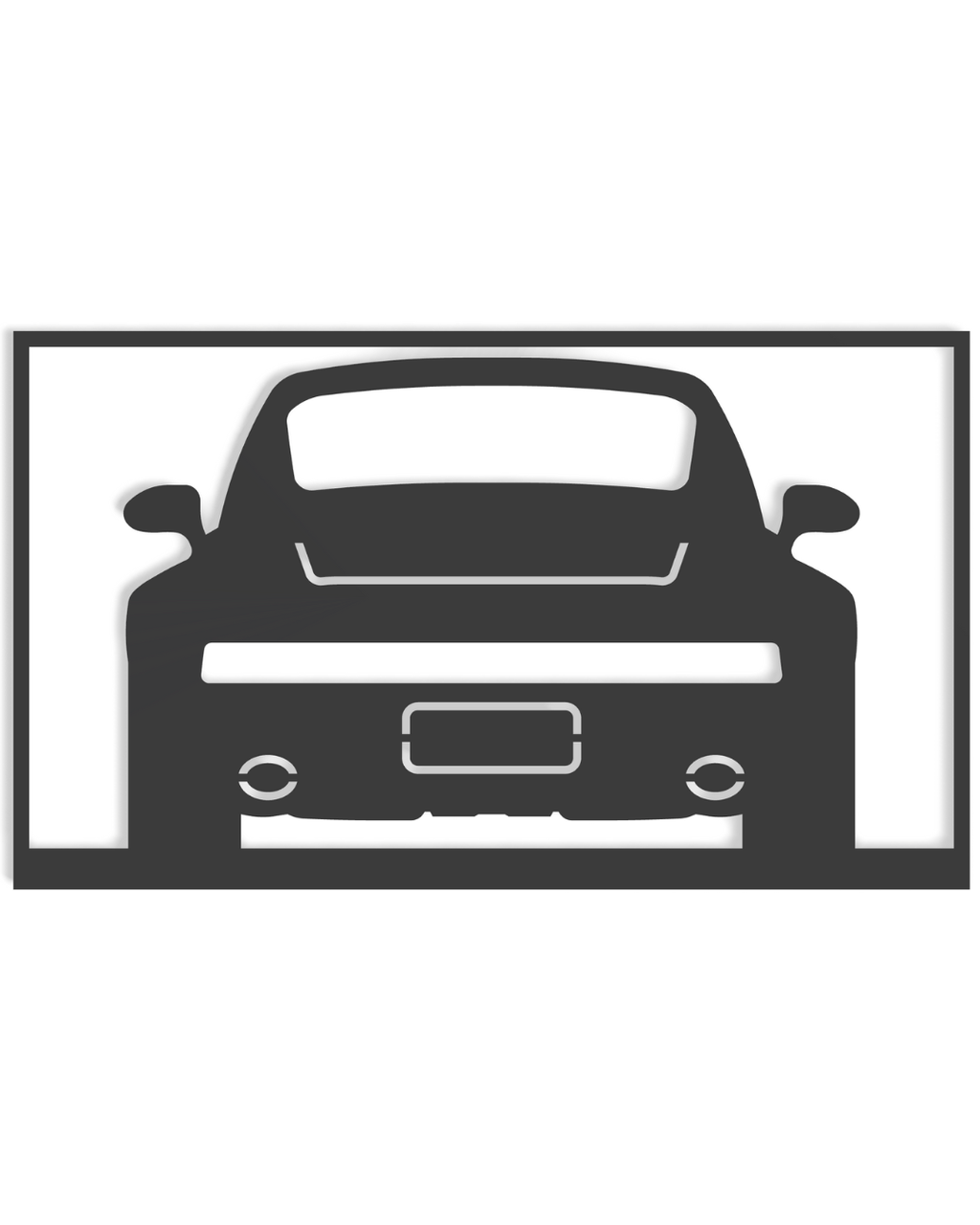 964 Turbo Heckansicht