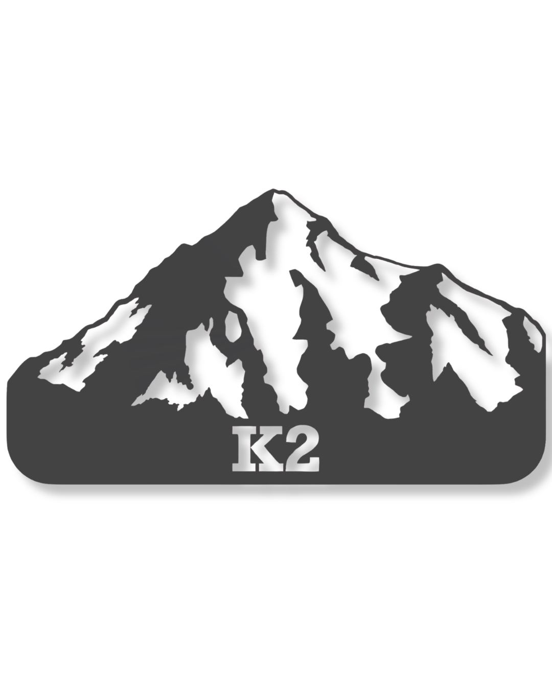 Bergsilhouette - K2