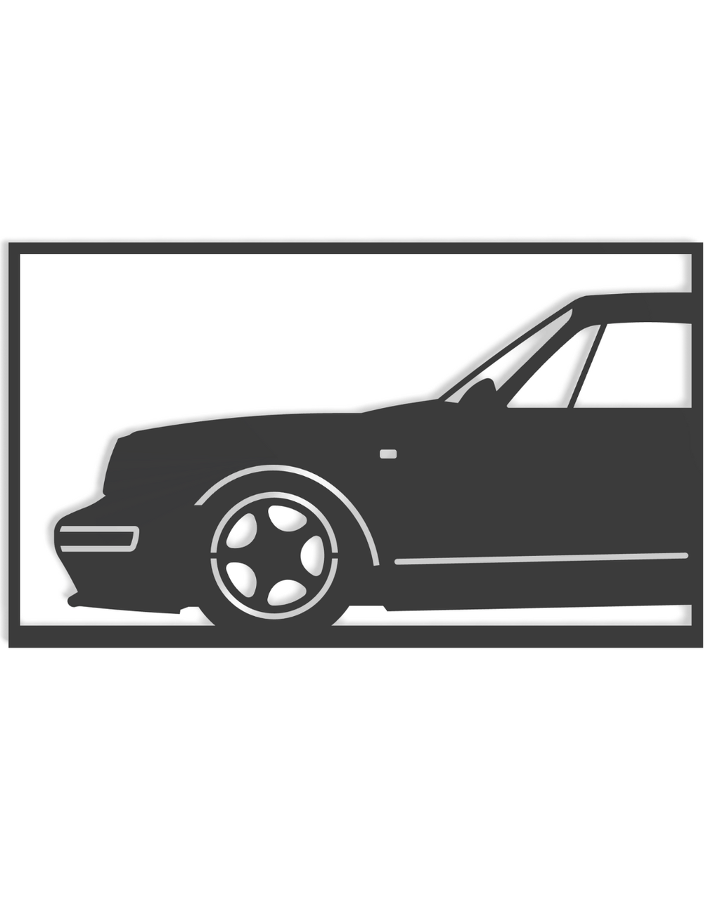 964 Turbo Frontlinie